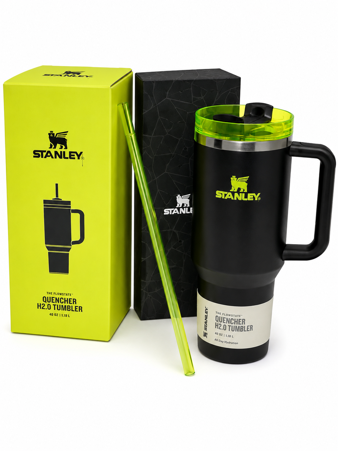 STANLEY Quencher H2.0 FlowState Tumbler with Straw – 40 oz