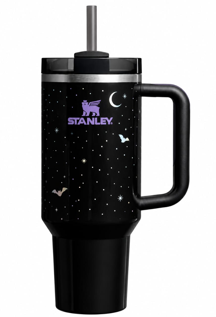 Stanley Quencher H2.0 FlowState™ Tumbler 40 oz – SpellCast Black | Limited Edition Halloween