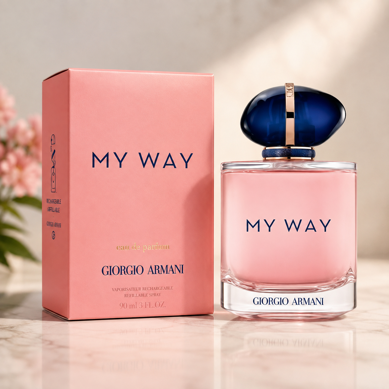 Giorgio Armani My Way Eau de Parfum for Women – Floral Woody Fragrance