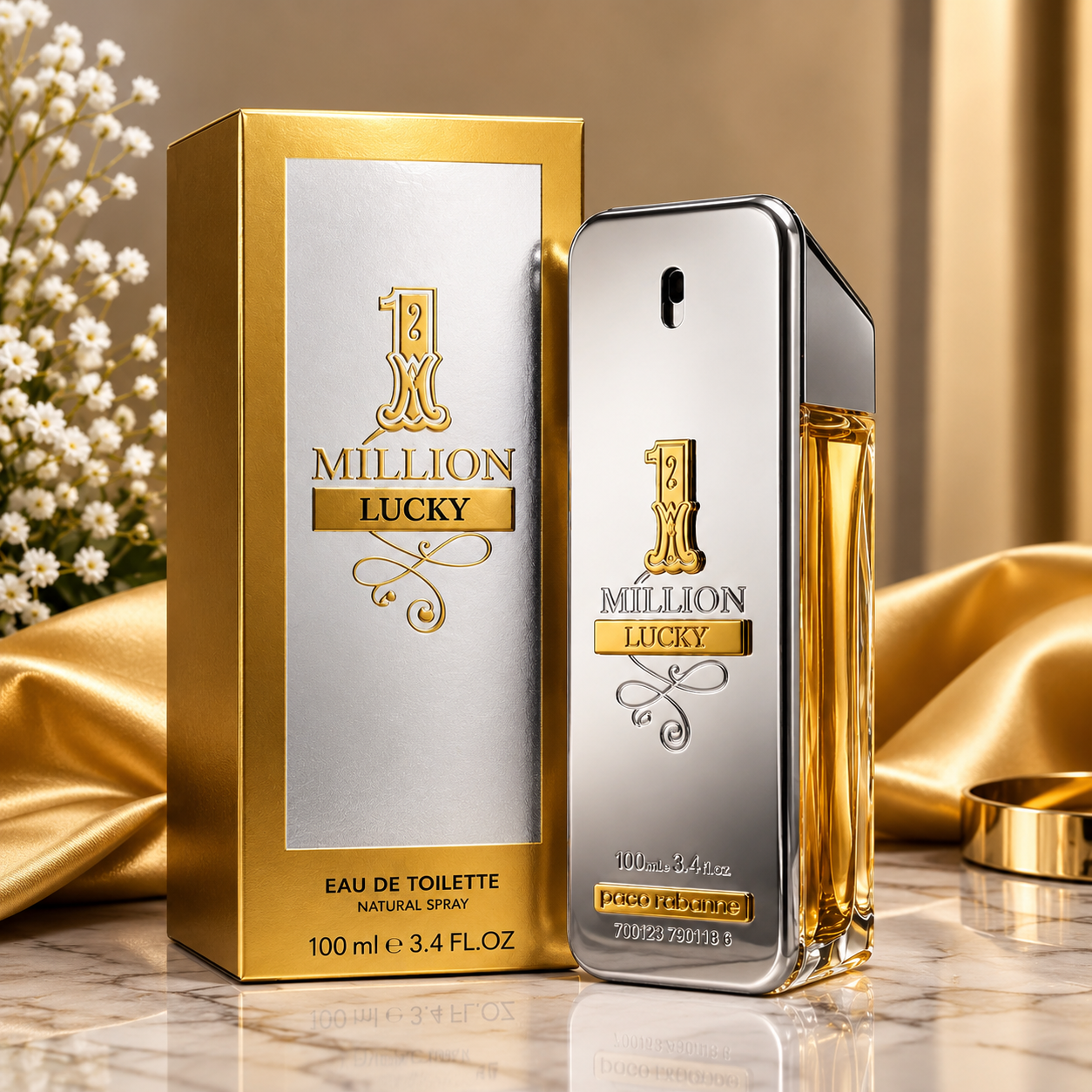 Paco Rabanne 1 Million Lucky Eau de Toilette 100ml for Men
